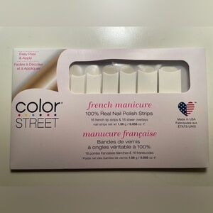 2 for $6 NWT Color street French Mani